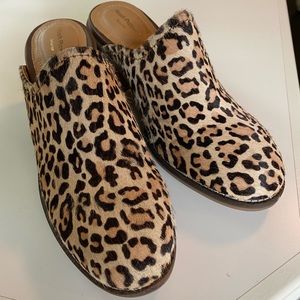 Hush puppies Hannah leopard mule